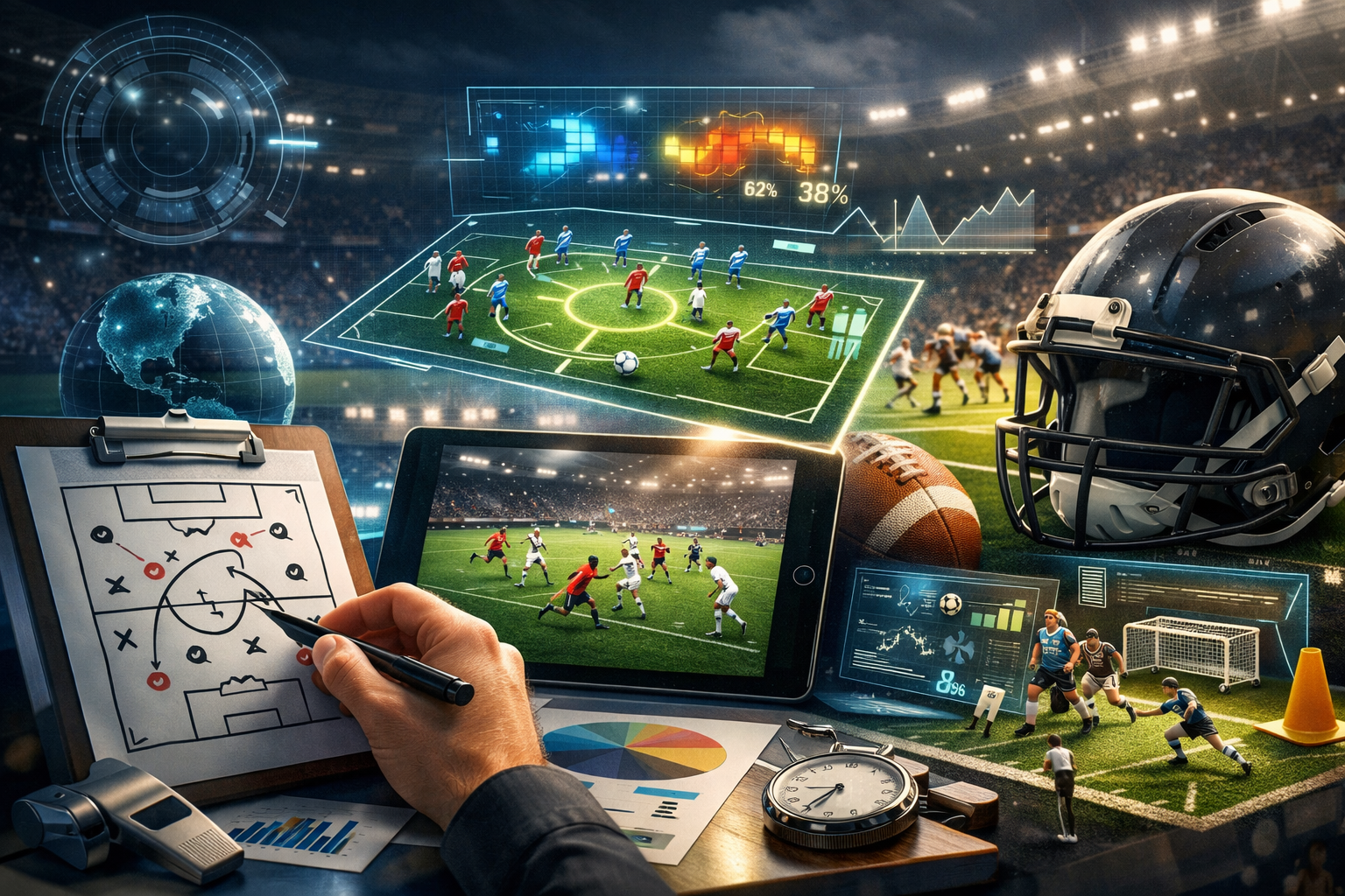 Phân tích chiến thuật thể thao tổng hợp