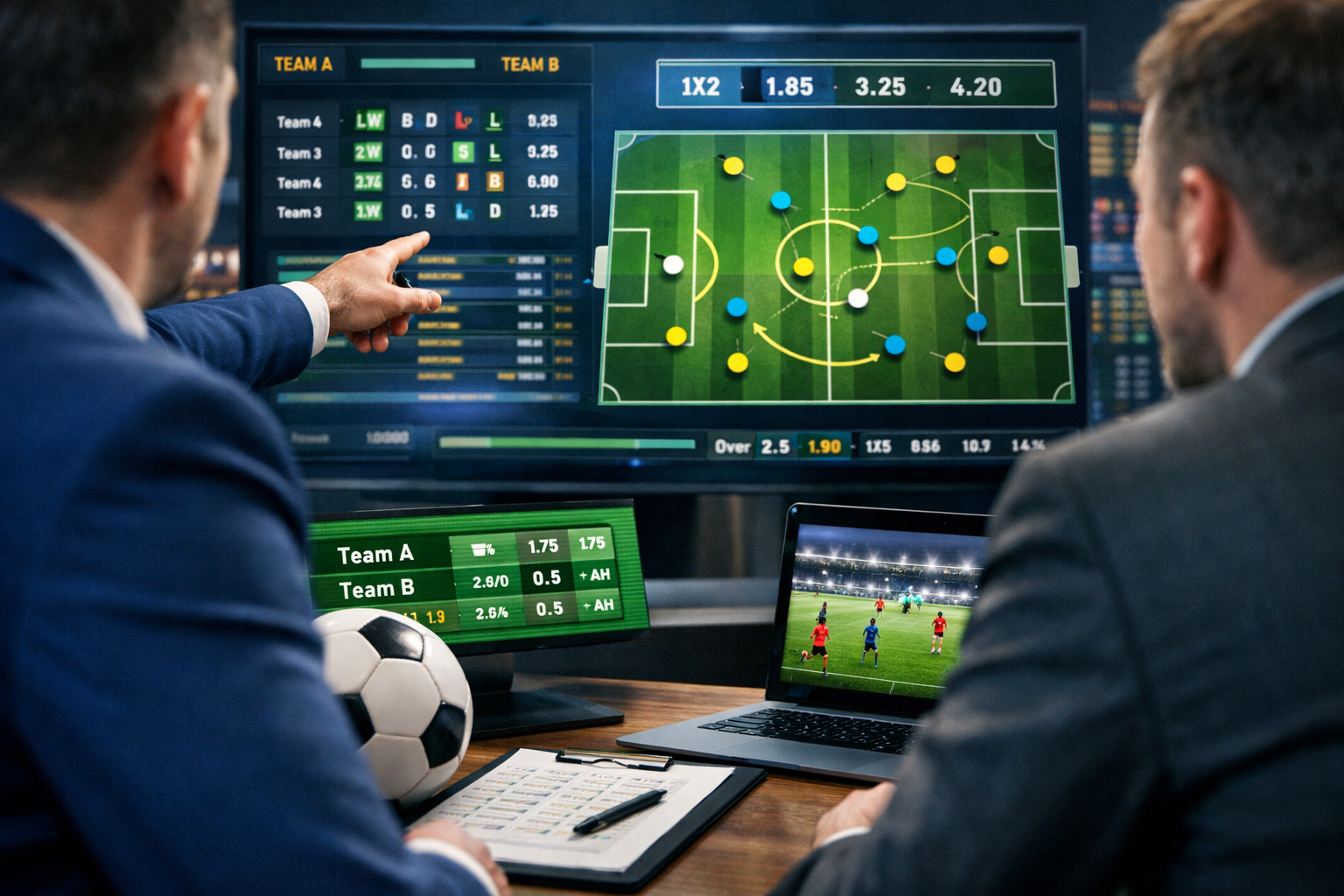 Phân tích trận đấu bóng đá trực tiếp